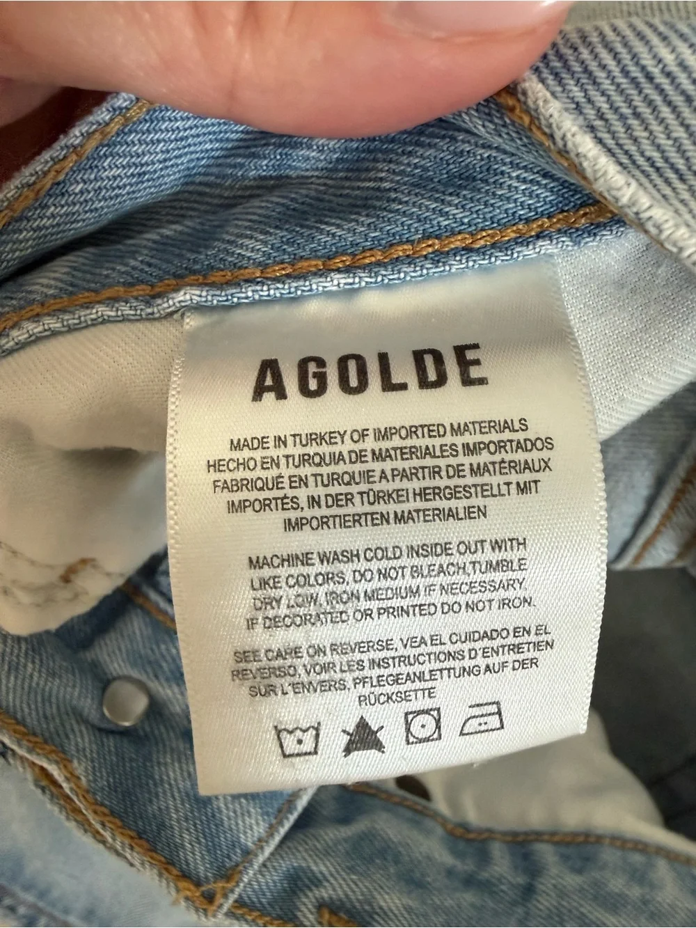 Agolde Parker Long Short